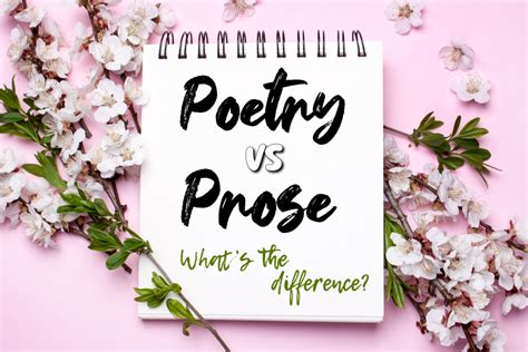 how is poetry different from prose? the rhythm of life