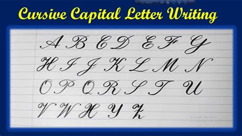 How to Write Capital P in Cursive: A Stylistic Journey Through Letter Formation